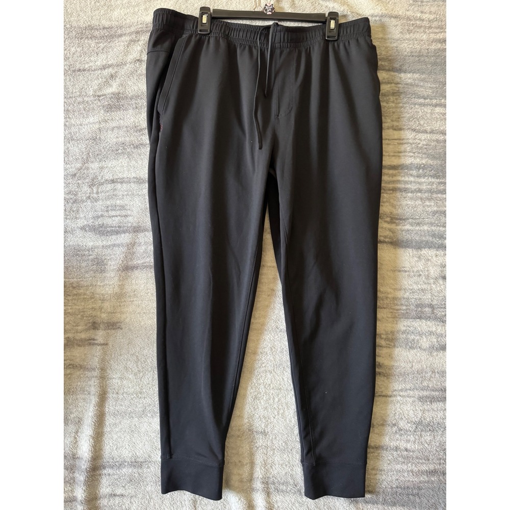 Rhone Commuter Jogger Mens XXL Black Performance Stretch Pants 100021 SP21